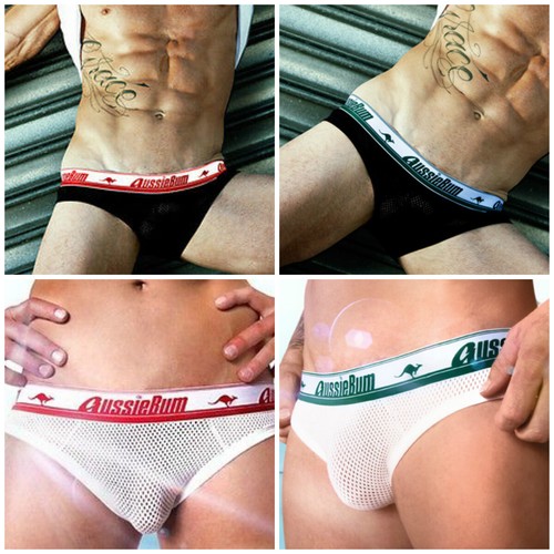 Aussiebum uncesored mesh - aussiebum, brief