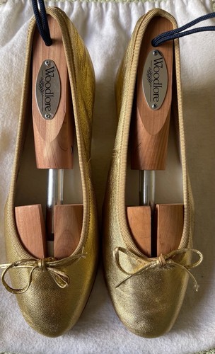 Repetto gold leather ballet - repetto,