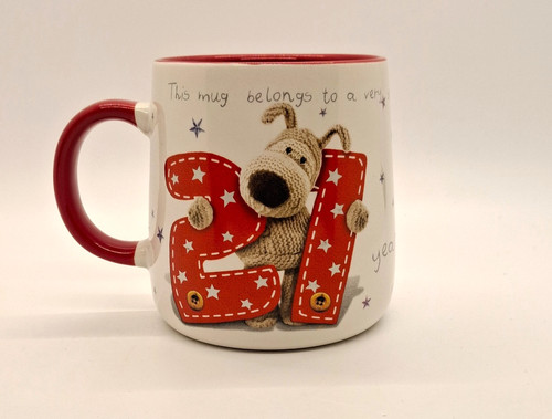 Boofle very special mug 21st - boofle,