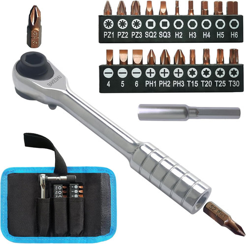 Mini ratchet screwdriver set - mini,