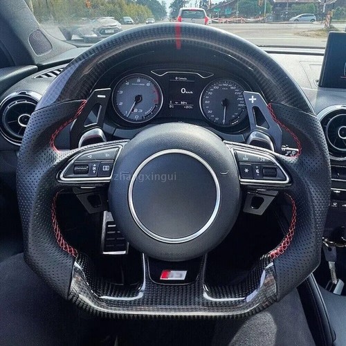 Carbon fiber steering wheel - fiber,