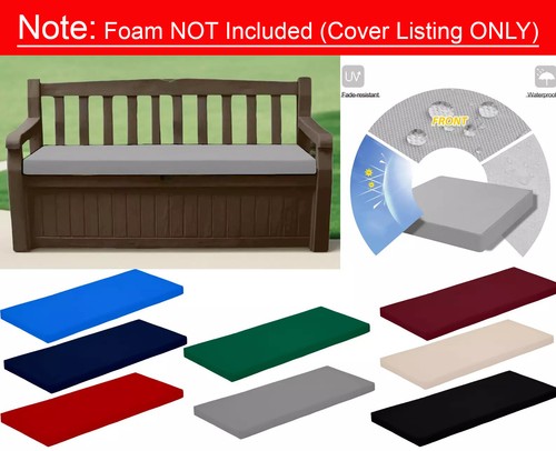 Waterproof bench cushion cover - bench,