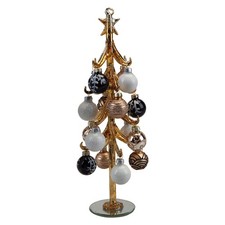 Christmas glass bauble tree - glass,