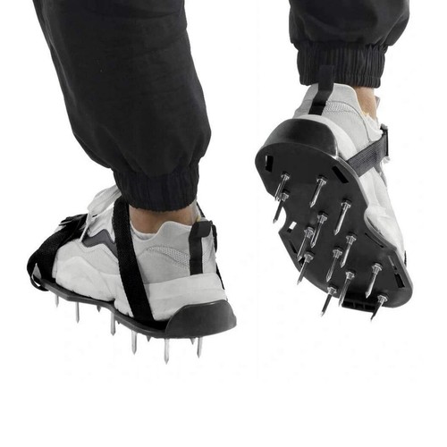 Lawn aerator aerating shoes - lawn,