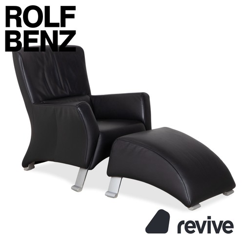 Rolf benz 322 - leather, armchair