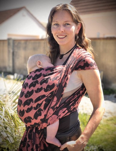 Woven baby wrap - woven,
