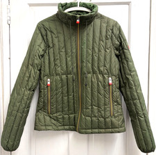 Hunter Women's Padded Jacket. Green. Hardly Worn. Excellent. Size S UK 6-8