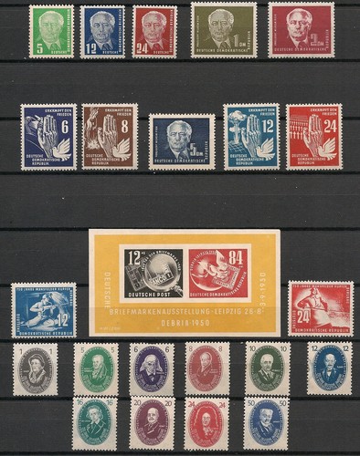 East germany ddr stamps - germany,