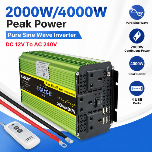 2000w 4000w pure sine - 2000w,