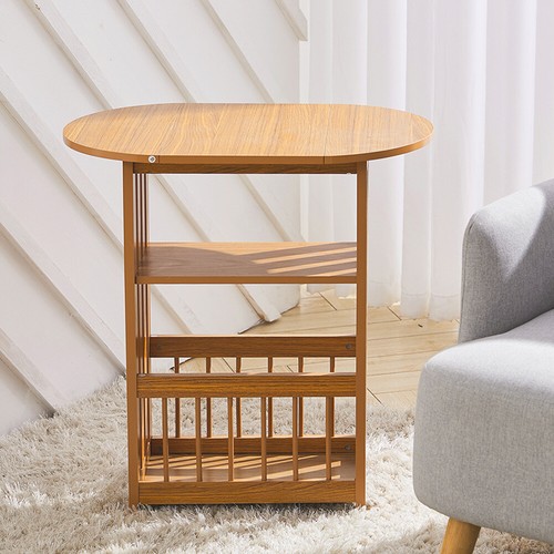 Folding side end small table - end,