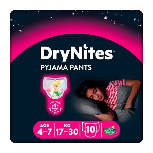 Huggies drynites girl age 7 - girl,