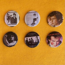 Adam And The Ants 6x 25mm Pin