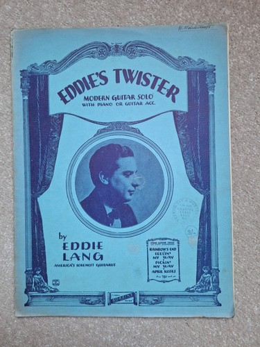 Eddie lang vintage - lang, jazz