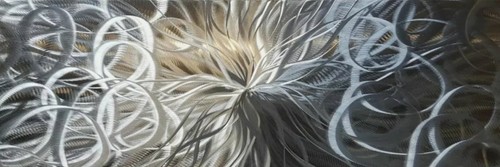 Modern abstract metal - wall, art