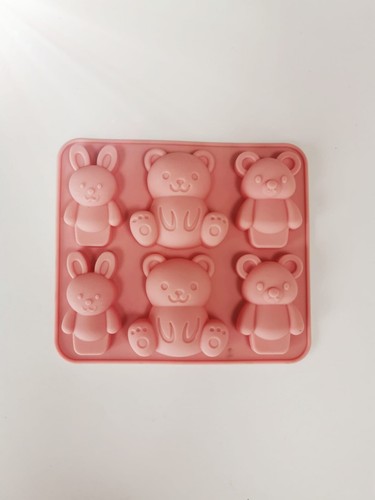 Teddy bears silicone mould - silicone, /