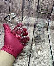 Crystal Pillar Candle Holder