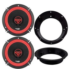 360 Watts 6.5" Speakers for Harley Davidson 1998-2013 Electra Glide W/ Fairing