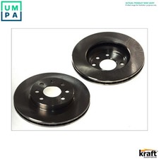 2x BRAKE DISC 6051432 FOR VW