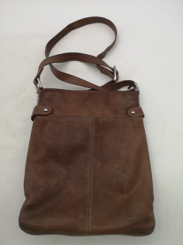 Cross body bag brown - body, leather