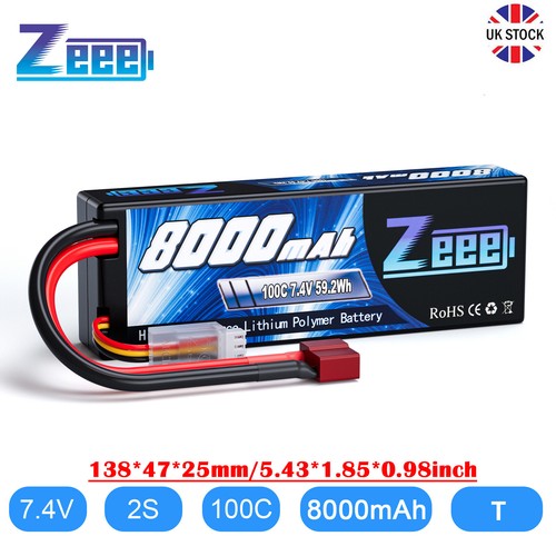 Zeee lipo battery 4v - zeee, 2s