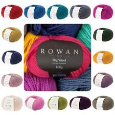 Rowan Big Wool Super Chunky Merino Knitting Yarn Wool 100g Full Range