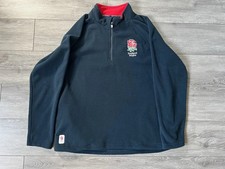 England Rugby Half Zip Fleece