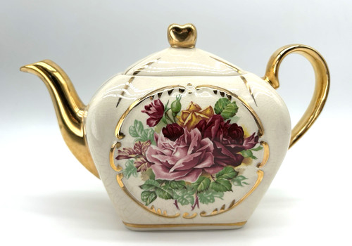 Sudlow burslem teapot made - burslem,