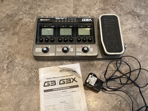 Zoom g3x multi effects with - zoom,