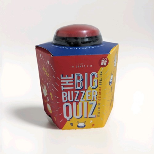 The big buzzer quiz - buzzer,