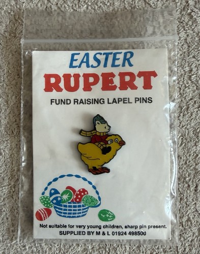 Rupert bear easter fundraising - bear,