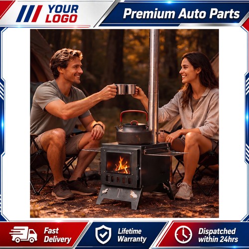 Foldable outdoor wood stove - wood,