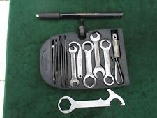 VINTAGE TRIUMPH 3TA AND 5TA  COMPLETE TOOLKIT AND RUBBER TRAY