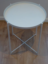 IKEA Gladom Side Table White