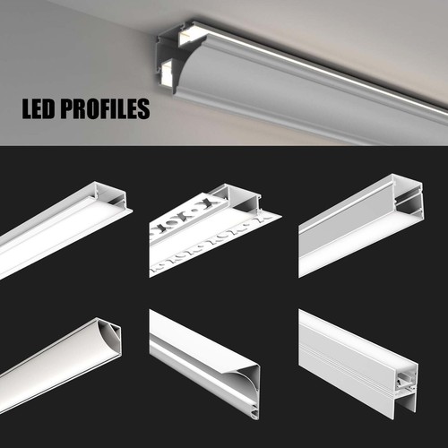 Led profiles aluminium - 1m,