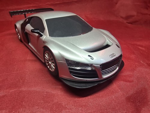 Scalextric audi silver - r8, gt