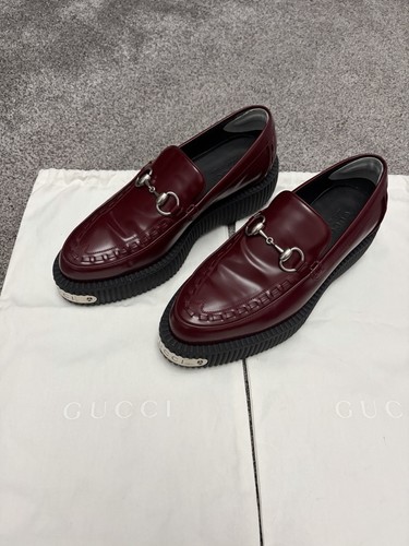 Gucci horsebit creeper loafers - horsebit,