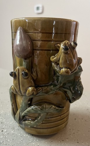 Vtg whimsical mojolica - 6”,