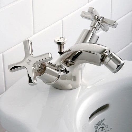 Lefroy brooks bidet taps nikel - bidet,