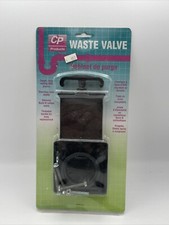 American Motorhome RV Cp Products  Waste Valve w/ metal Handle, 2"