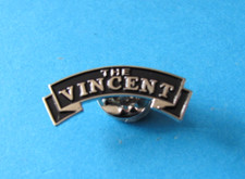 The VINCENT Motorcycle Pin