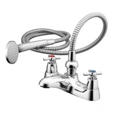 IDEAL STANDARD ELEMENTS B9862 AA  Bath Shower Mixer two hole Crosshead Handles