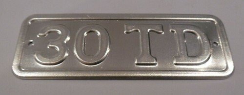 David brown tractor 30td badge - david,