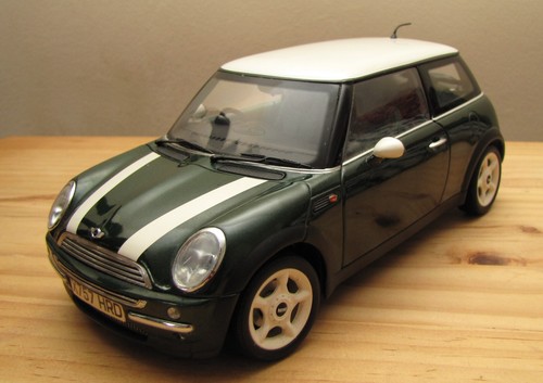 Kyosho mini cooper dark green - mini,