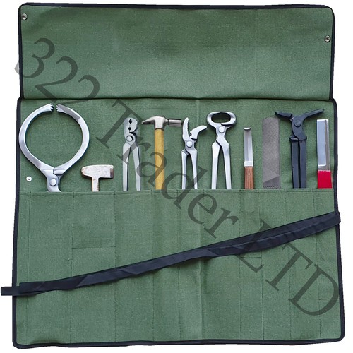 Horse farrier tool kit - horse,