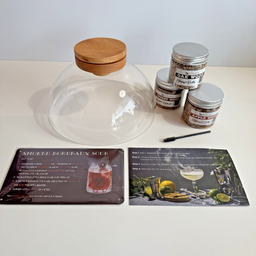 Smoker kit dome lid - dome, woodchips