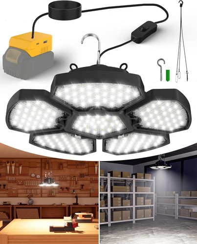 Led shed light for dewalt - led, 20v