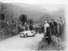 L Castleton-Knight, MG J3 Midget 1933 Motor Racing Old Photo 1