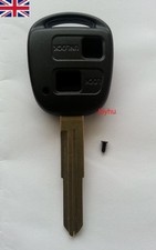 FITS TOYOTA AVENSIS CELICA YARIS MR2 HIACE ECHO LAND CRUISER KEY FOB 2 BUTTON