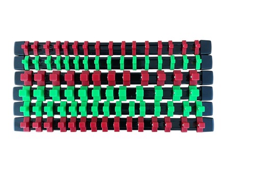 6pc socket organizer set - socket,