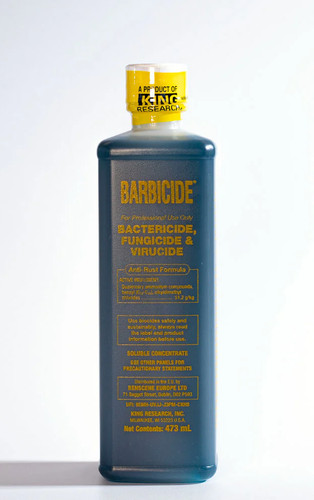 Barbicide disinfectant anti - ,